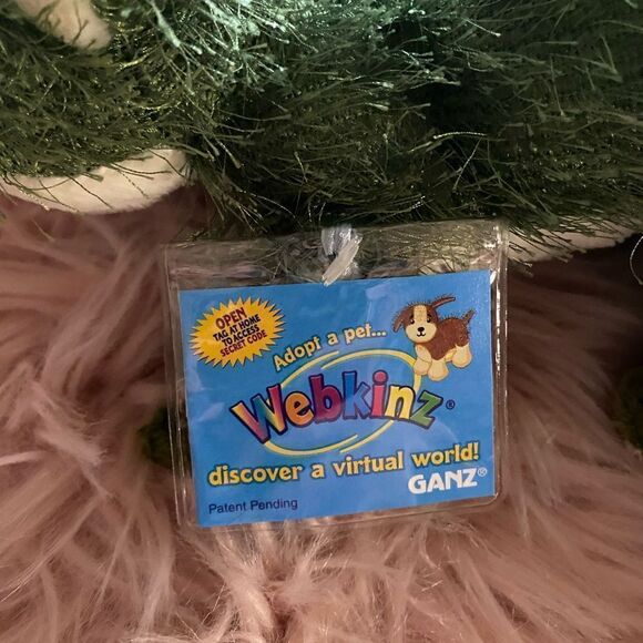 *NWT* (2)  Webkinz  Frog Plush - Picture 2 of 3